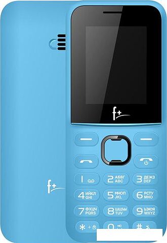 Кнопочный телефон F+ F170L (голубой)