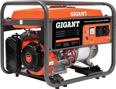 Бензиновый генератор Gigant GGL-5500ES