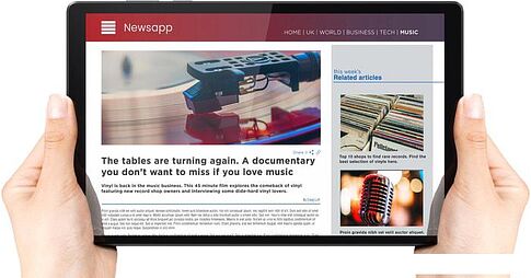 Планшет Lenovo Tab M10 HD 2nd Gen TB-X306X 4GB/64GB LTE ZA6V0012PL (серый)