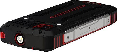 Кнопочный телефон Maxvi R10 (черный/красный)