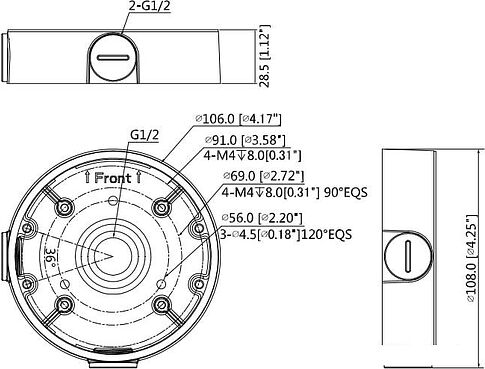 Кронштейн Dahua DH-PFA139