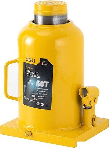Бутылочный домкрат Deli DQ71050 50т
