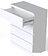 Комод Mio Tesoro Варма 4 (пигмент, белый)