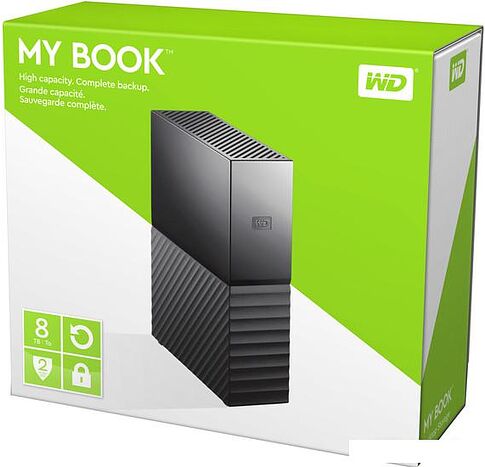 Внешний накопитель WD My Book 16TB WDBBGB0160HBK