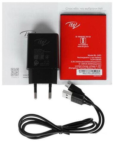 Смартфон Itel A17 (синий)
