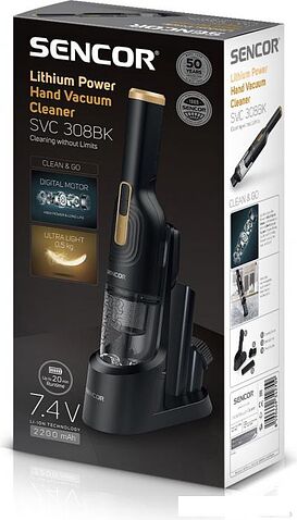 Пылесос Sencor SVC 308BK