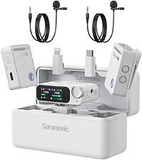 Радиосистема Saramonic Ultra (c 2 петличными микрофонами, белый)