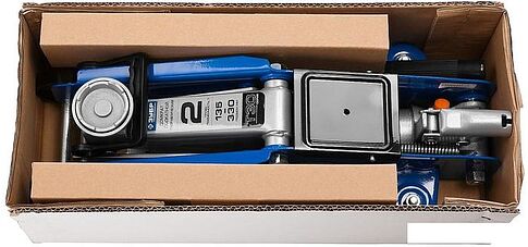 Подкатной домкрат Зубр Профи 43053-2 2т