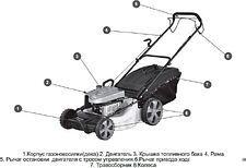 Колёсная газонокосилка Champion LM5345BS