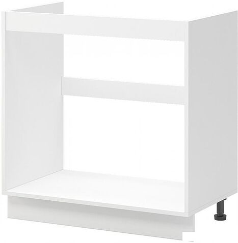 Шкаф напольный Mio Tesoro Пасадена ШНМ 800 (белый/белый бриллиант)