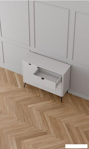 Тумба Arvento Rondo 1D3S (белый/эко джелато)