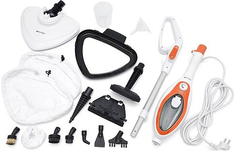 Пароочиститель Kitfort KT-1004-3 (оранжевый)