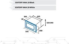 Микроволновая печь Schtoff NMA 20 Black
