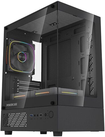 Корпус Powercase Vision Micro M1 ARGB CVMM1B-A3