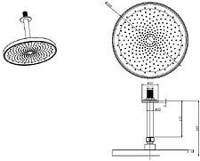 Верхний душ Aquatek AQ2070MB