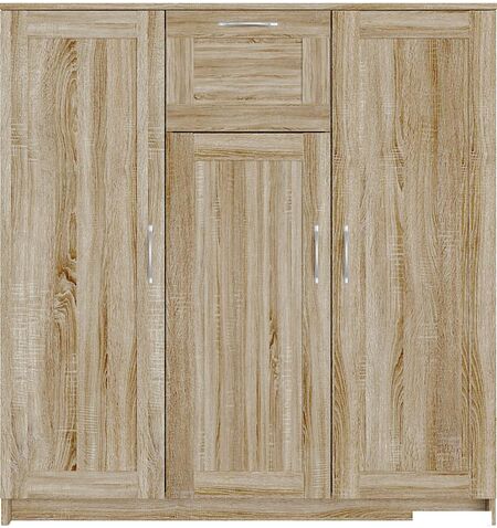 Тумба Mio Tesoro Сириус 3 двери и 1 яшик 117x123 2.02.03.320.3 (дуб сонома)