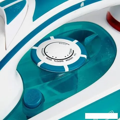 Утюг Delta Lux DL-352 (белый/бирюзовый)