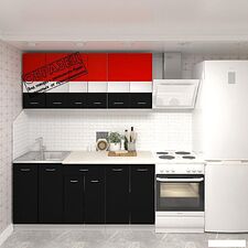 Кухня Кортекс-мебель Корнелия Экстра 1.7м (дуб сонома/венге/королевский опал)