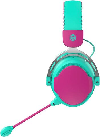 Наушники IO by Red Square Graphite 2 (бирюзовый/розовый)