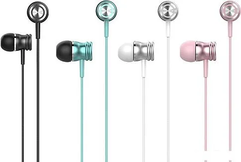 Наушники Havit HV-E303p (серебристый/белый)