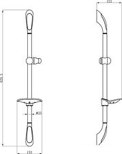 Душевая штанга Fashun A8013