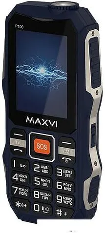 Мобильный телефон Maxvi P100 (синий)