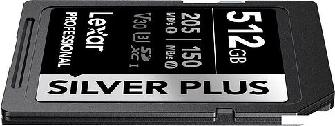 Карта памяти Lexar Professional SILVER PLUS SDXC LSDSIPL512G-BNNNG 512GB