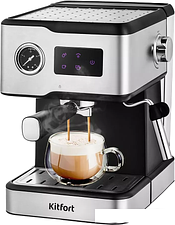 Рожковая помповая кофеварка Kitfort KT-7104
