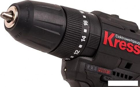 Ударная дрель-шуруповерт Kress KU362.2 (с 2-мя АКБ, сумка)