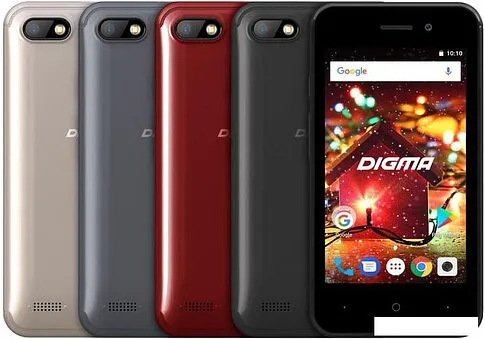 Смартфон Digma Hit Q401 3G (черный)