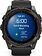 Умные часы Garmin Fenix 8 Sapphire 51мм (угольно-серый DLC, пепельно-черный силиконовый ремешок)