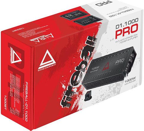 Автомобильный усилитель Aura Fireball-D1.1000 PRO