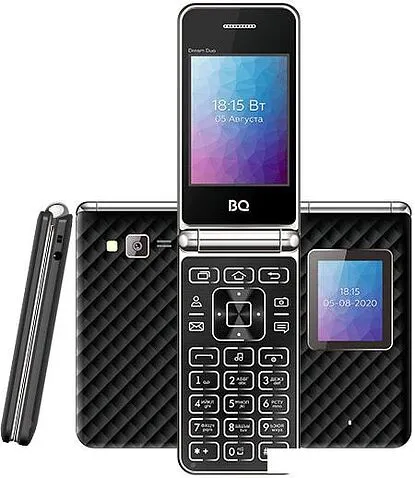 Смартфон BQ-Mobile BQ-2446 Dream Duo (черный)