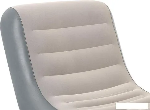 Надувной шезлонг Bestway 75064 (серый/белый)