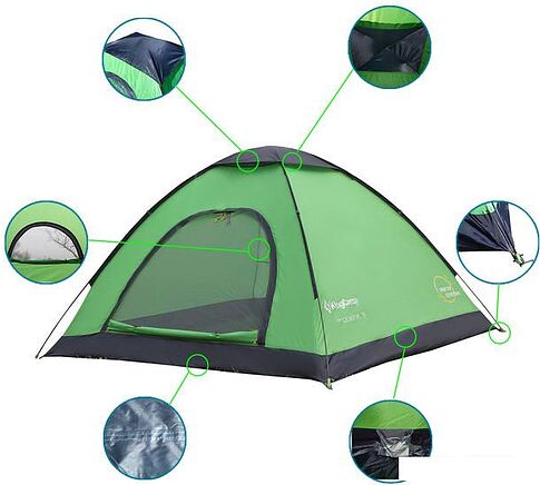 Палатка KingCamp Modena 3 KT3037
