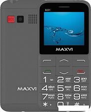 Кнопочный телефон Maxvi B231 (серый) Кнопочный телефон Maxvi B231 (серый)