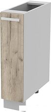 Шкаф напольный Интерлиния Компо НШ20 (дуб серый)