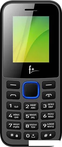 Кнопочный телефон F+ F198 (черный)
