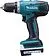 Дрель-шуруповерт Makita DF347DWLE