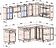 Готовая кухня Интерлиния Тренд 1.5x2.6 правая (пепел/пепел/опал светлый)