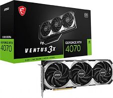Видеокарта MSI GeForce RTX 4070 VENTUS 3X E1 12G OC