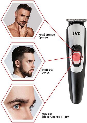 Машинка для стрижки волос JVC JHC58RS