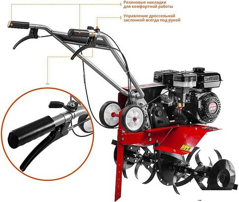 Мотокультиватор Зубр МКТ-200
