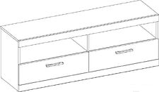 Тумба Anrex Oskar RTV 2S2NL Дуб Санремо