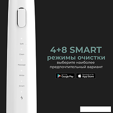 Электрическая зубная щетка AENO DB1S (3 насадки, белый)
