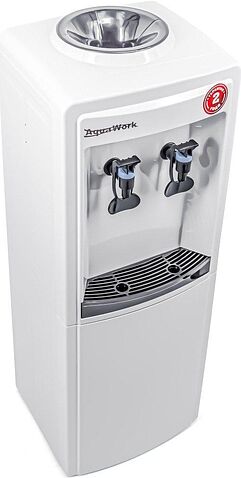 Диспенсер для воды AquaWork 0.8-LWR (белый/черный)