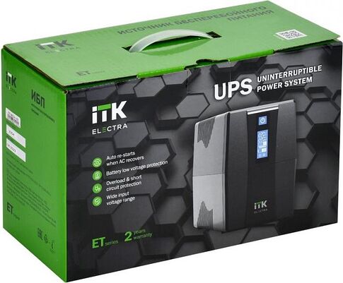 Источник бесперебойного питания ITK EET-0600VA-1-001-S