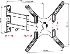 Кронштейн VLK TRENTO-18 (черный)