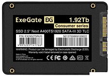 SSD ExeGate Next A400TS1920 1.92TB EX295275RUS