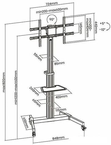 Кронштейн Ultramounts UM307B